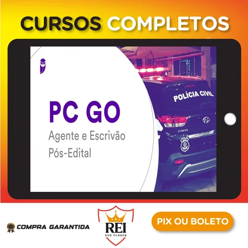 1.webp PC-GO (Agente e Escrivão) Pacote Completo - 2022 (Pós-Edital) - Estratégia Concursos