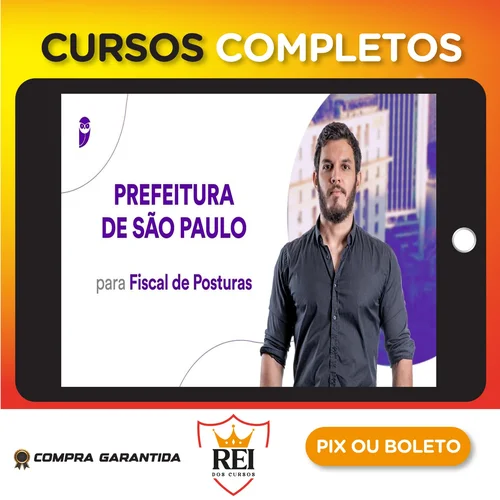 27.webp Pacote - Prefeitura de São Paulo (Fiscal de Posturas) Pacotaço - Pacote Passo Estr - Estratégia Concursos