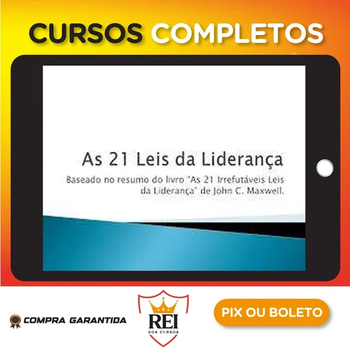 Administracao12.webp As 21 Irrefutáveis Leis da Liderança - John C. Maxwell