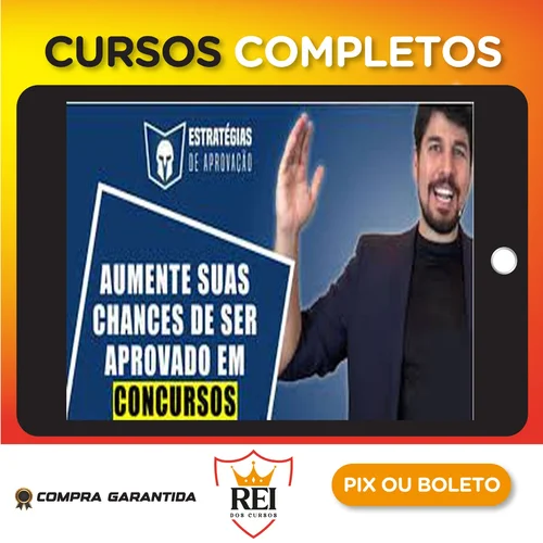 Aprendizagem18.webp Curso Estratégias de Aprovação Evolution - Victor Ribeiro