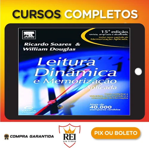 Aprendizagem40.webp Leitura Dinâmica e Memorização Aplicada - William Douglas