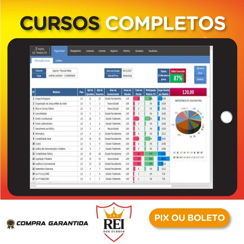 Aprendizagem60.webp Planilha Controle de Estudos para Concursos Públicos Pro - Papel de Trabalho