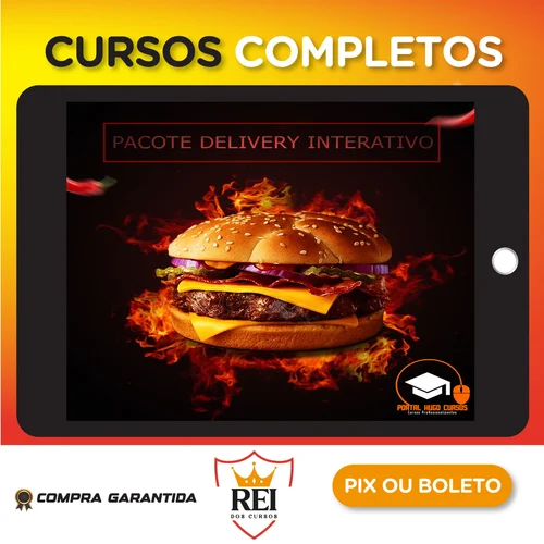 Pacote Delivery Interativo Sistema Deliverys - Hugo Cursos