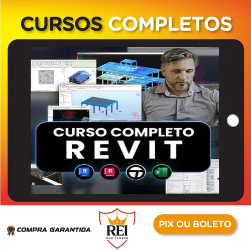 AtuAgosto27.webp Curso Completo Revit Estrutural, Arquitetura, Robot Estrutural, Elétrica e Hidráulica + Bônus - Gerson Sydor