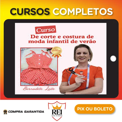 AtuSetem41.webp Corte e Costura de Moda Infantil de Verão - Bernadete Leite