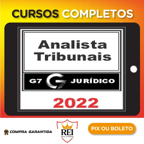 Concursos07.webp Analista de Tribunais - G7 Jurídico