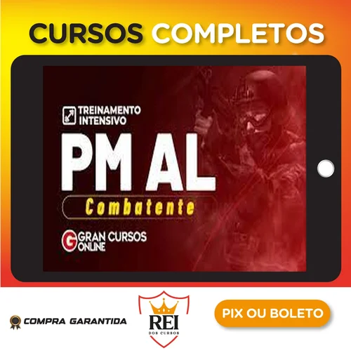 Concursos107.webp PM AL: Oficial Combatente - Gran Cursos Online