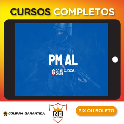 Concursos108.webp PM AL: Soldado Combatente - Pós Edital - Gran Cursos Online