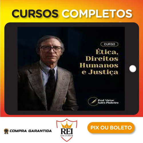 Concursos76.webp Ética, Direitos Humanos e Justiça - Prof. Victor Sales Pinheiro