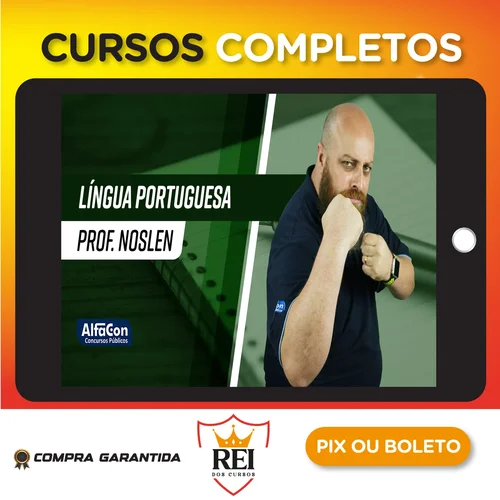 Concursos87.webp Língua Portuguesa - Noslen (AlfaCon)