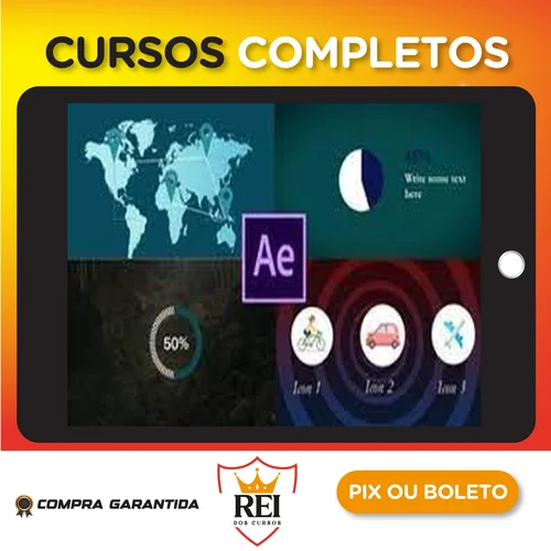 Adobe After Effects Infographics & Data Visualization - Nshuti Paulin [INGLÊS]