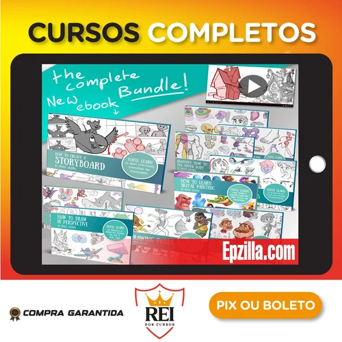 Desenho26.webp Drawing Techniques (Complete Bundle) - Mich Leeuwe