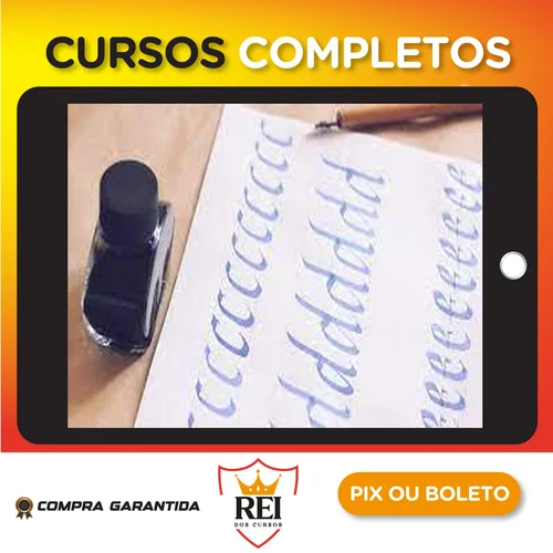 Italic Calligraphy Go from zero to hero in few hours! - Chinmay Kulkarni [INGLÊS]