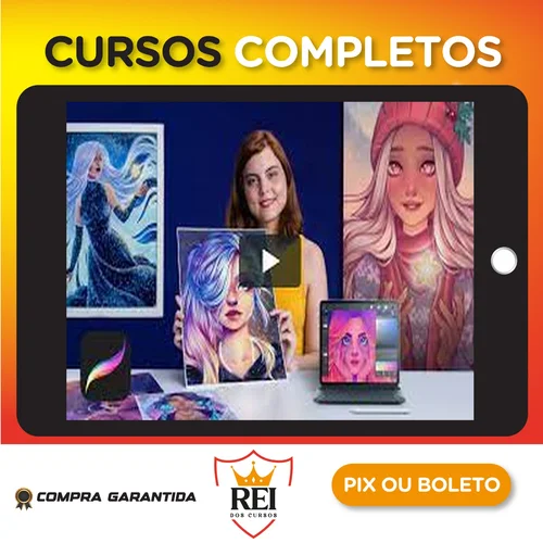 Desenho45.webp Retrato de Personagens Femininas com Procreate - Natália Dias