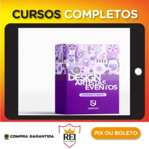 Curso Design Para Artistas e Eventos, Prático e Avançado - Jadson Sales