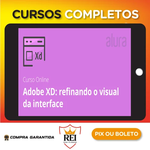 Designinterface05.webp Adobe XD Refinando o Visual da Interface - Alura