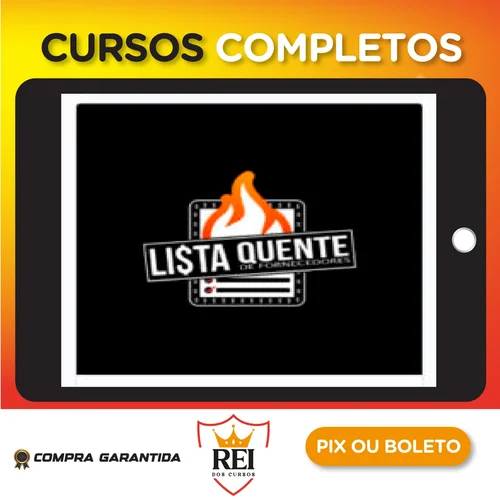 Lista Quente de Fornecedores - Academia do Importador