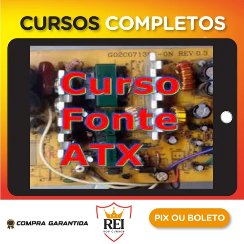 Eletronica04.webp Conserto de Fonte ATX de Computadores - Alcy José da Silva