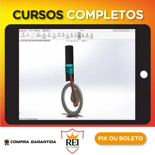 Engenharia130.webp Exercício: Modelagem Simulação de Um Conjunto (Solidworks) - Felipe Rodrigues Bignardi