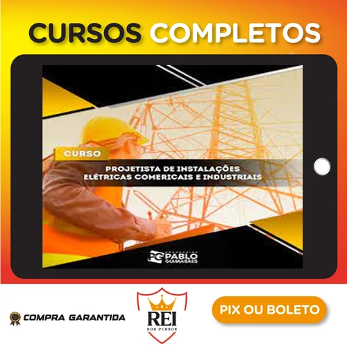 Engenharia191.webp Projetista de Instalações Elétricas Industriais - Pablo Guimarães