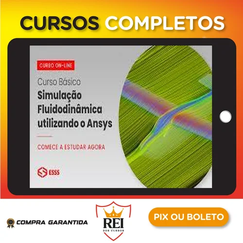 Engenharia42.webp Curso Básico de Simulação Fluidodinâmica Utilizando o Ansys - Esss