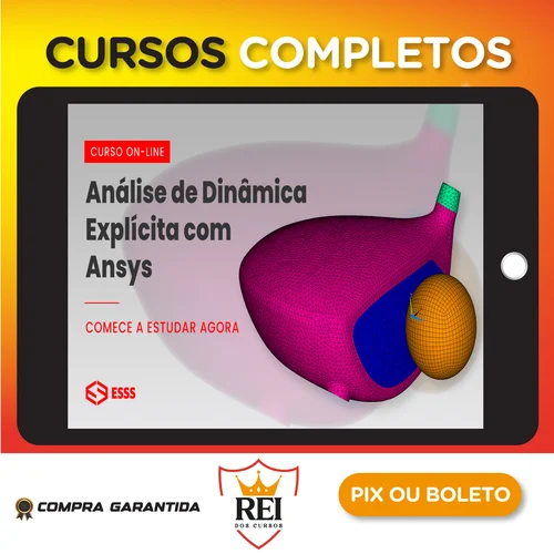 Engenharia50.webp Curso de Análise de Dinâmica Explícita com Ansys - Iesss