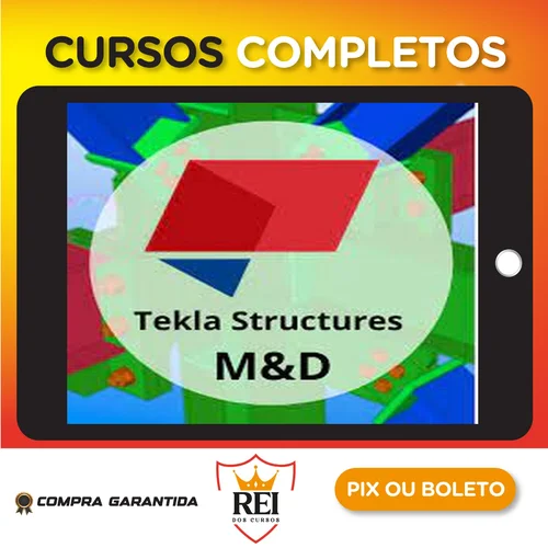 Engenharia96.webp Curso Tekla Structures M&D - Fernando de Cesaro