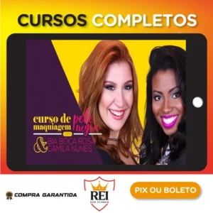 Curso de Maquiagem Para Pele Negra - Bianca Andrade E Camila Nunes