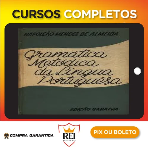 Idiomas75.webp Gramática Metódica (Português) - Napoleão M. de Almeida
