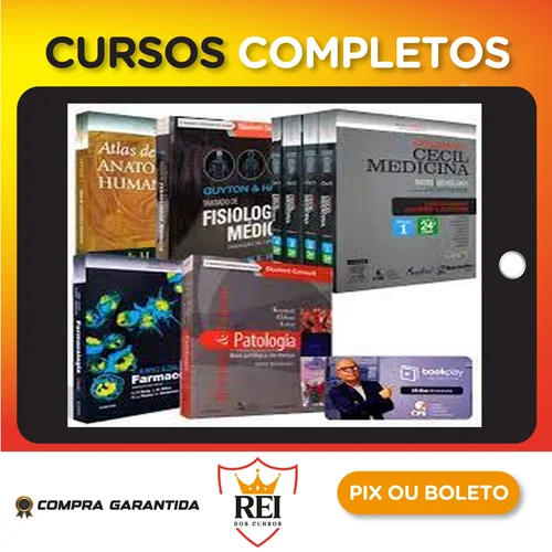 [PACK] Livros e Guias de Medicina - Diversos Autores