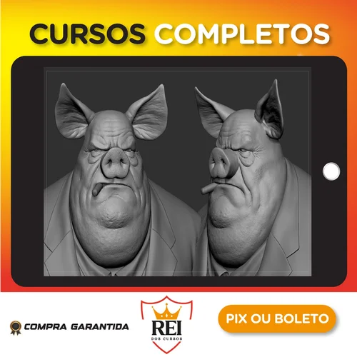 Modelagem54.webp LookDev de Personagem 3D - Yan Blanco