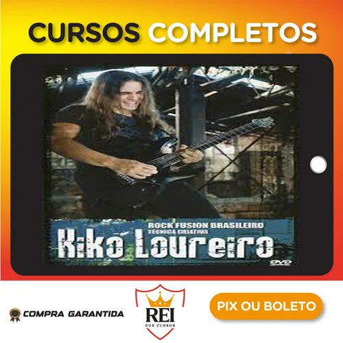 Musica134.webp Rock Fusion Brasileiro Tecnica Criativa (Guitarra) - Kiko Loureiro