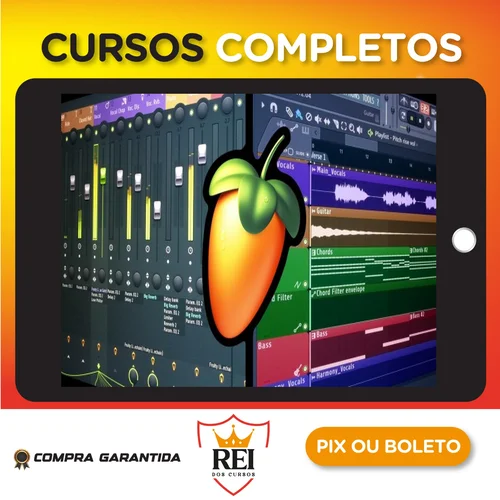 Musica48.webp Curso de Produção com FL Studio, Aprende a Fazer Música - KV Music Beats