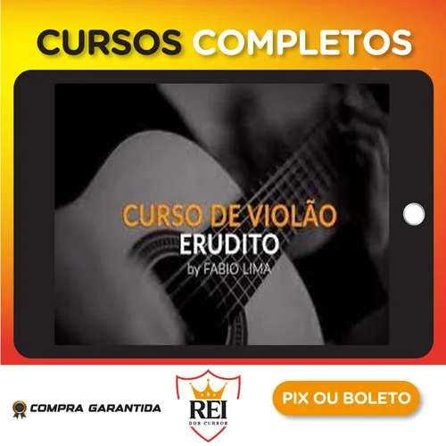 Musica52.webp Curso de Violão Erudito 1º Ano - Fabio Lima