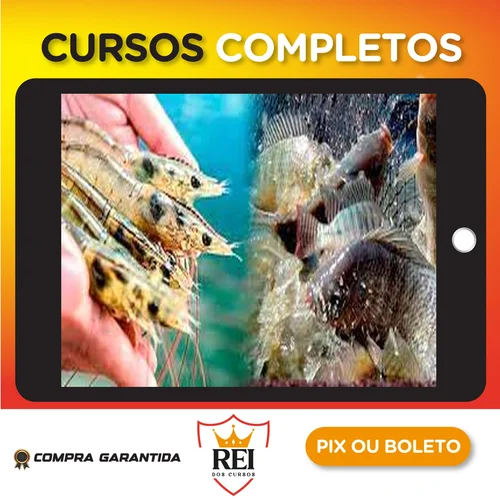 Profissionalizante22.webp Criação de Camarão Marinho e Tilápias em Bioflocos: Longe do Mar em Tanques de Geomembrana e Ferrocimento - My Fish World