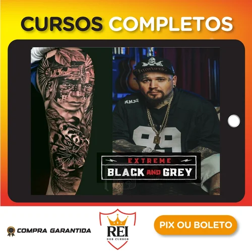 Workshop de Realismo Black and Grey com Ênfase em Texturas e Pelos - Chico Morbene