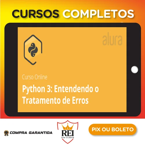 Programacao14.webp Alura: Python 3 Entendendo o Tratamento de Erros - Ronald Rodrigues Farias