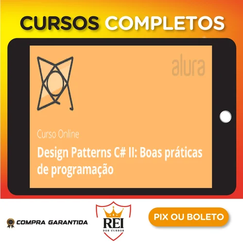 Programacao153.webp Curso Design Patterns Python Ii Boas Práticas de Programação - Alura