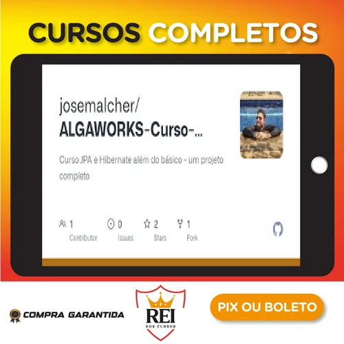 Programacao169.webp Curso Jpa e Hibernate Além do Básico: um Projeto Completo - Algaworks