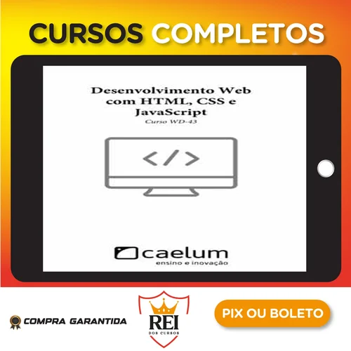 Programacao212.webp Desenvolvimento Web com Html, CSS e Javascript - Caelum