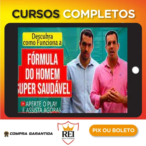 Saude13.webp Curso Fórmula do Homem Super Saudável - Drs Vitor Azzini e Gabriel Azzini
