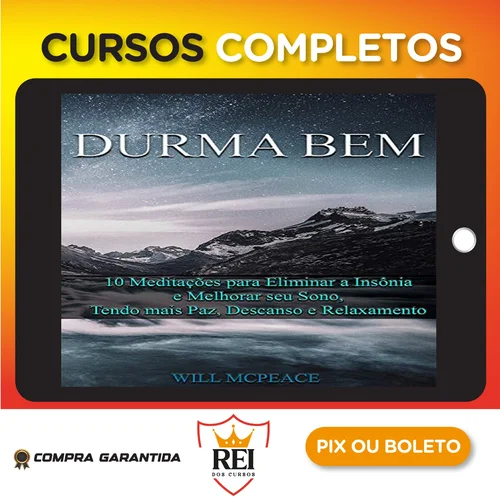 Saude18.webp Durma Bem 10 Meditações Guiadas - Will McPeace