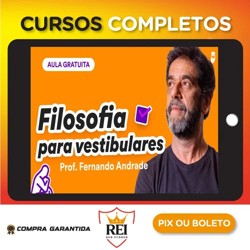 Vestibular37.webp Estratégia ENEM: Filosofia - Fernando Andrade