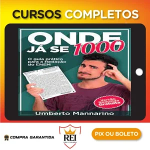Redação Onde Já Se 1000 - Umberto Mannarino