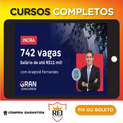 concursoseptember22.webp INCRA, Conhecimentos Básicos: Cargos de Analista, Administrativo, Reforma e Desenvolvimento Agrário e Engenheiro Agrônomo - Gran Cursos Online