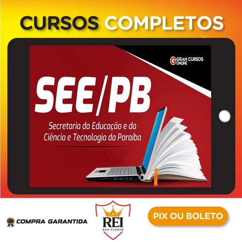 concursoseptember3.webp SEE PB: Professor Educação Básica 3, Educação Física - Gran Cursos Online